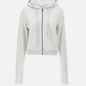"Lightweight Cropped Zip Up" ESSS26HO05012 0497 ENTIRE STUDIOS 