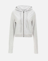 "Lightweight Cropped Zip Up" ESSS26HO05012 0497 ENTIRE STUDIOS 