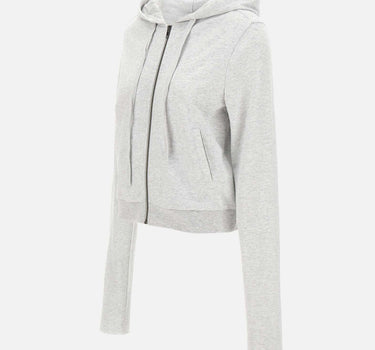 "Lightweight Cropped Zip Up" ESSS26HO05012 0497 ENTIRE STUDIOS 