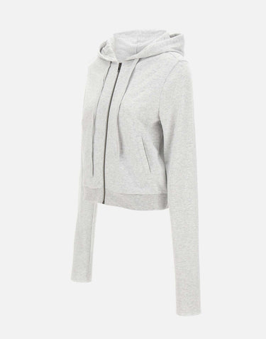 "Lightweight Cropped Zip Up" ESSS26HO05012 0497 ENTIRE STUDIOS 