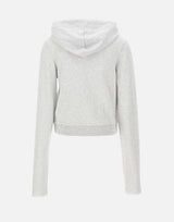 "Lightweight Cropped Zip Up" ESSS26HO05012 0497 ENTIRE STUDIOS 