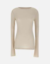 "Sheer Long Sleeve" ESSS26TO02908 0073 ENTIRE STUDIOS 