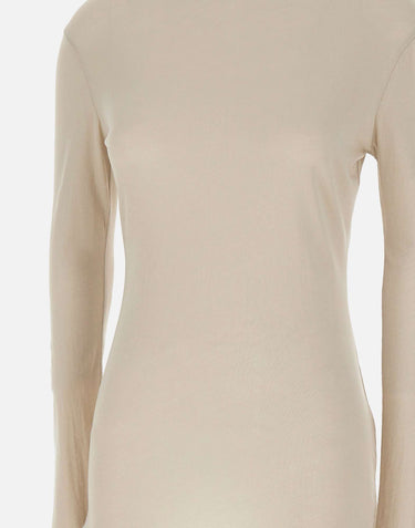 "Sheer Long Sleeve" ESSS26TO02908 0073 ENTIRE STUDIOS 