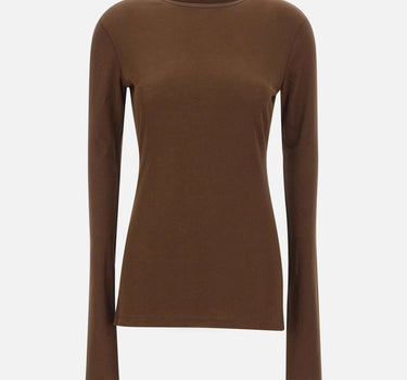 "Sheer Long Sleeve" ESSS26TO02908 6235 ENTIRE STUDIOS 