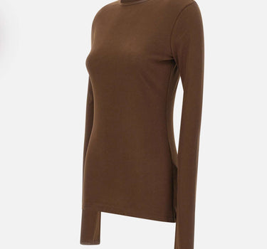 "Sheer Long Sleeve" ESSS26TO02908 6235 ENTIRE STUDIOS 