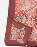 Foulard in seta con motivo paisley floreale WAXA0008 AKI74X0863 ETRO 