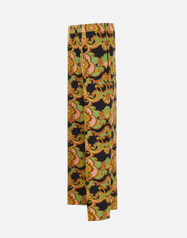 Pantaloni palazzo in seta WREA0014 AKI44X0812 ETRO 