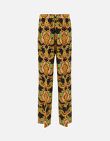 Pantaloni palazzo in seta WREA0014 AKI44X0812 ETRO 