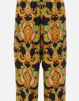 Pantaloni palazzo in seta WREA0014 AKI44X0812 ETRO 