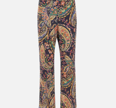 Pantaloni con motivo paisley floreale WREA0069 99SASU8X0884 ETRO 
