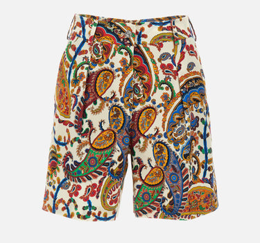 Shorts con stampa paisley floreale WREB0012 99SAEH1X0801 ETRO 