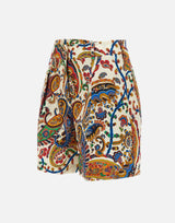 Shorts con stampa paisley floreale WREB0012 99SAEH1X0801 ETRO 