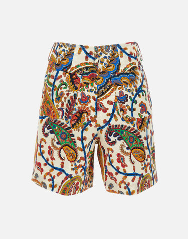 Shorts con stampa paisley floreale WREB0012 99SAEH1X0801 ETRO 