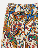 Shorts con stampa paisley floreale WREB0012 99SAEH1X0801 ETRO 