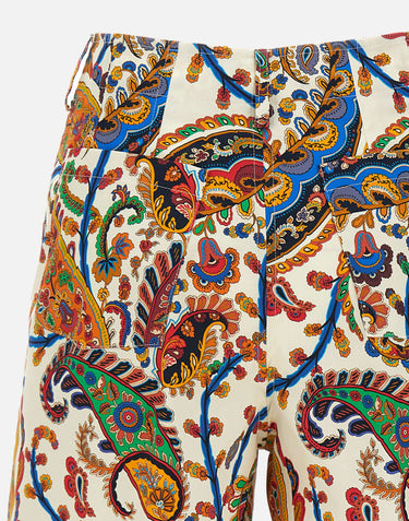 Shorts con stampa paisley floreale WREB0012 99SAEH1X0801 ETRO 