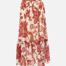 Gonna lunga in cotone con stampa floreale WRFA0114 99SA5U0X0808 ETRO 