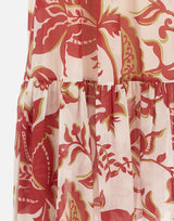 Gonna lunga in cotone con stampa floreale WRFA0114 99SA5U0X0808 ETRO 