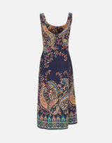 Abito midi con motivo paisley floreale WRHA0555 99SPSI1X0883 ETRO 