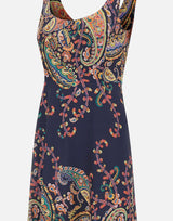 Abito midi con motivo paisley floreale WRHA0555 99SPSI1X0883 ETRO 
