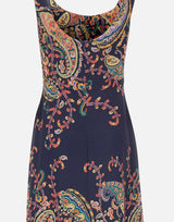 Abito midi con motivo paisley floreale WRHA0555 99SPSI1X0883 ETRO 