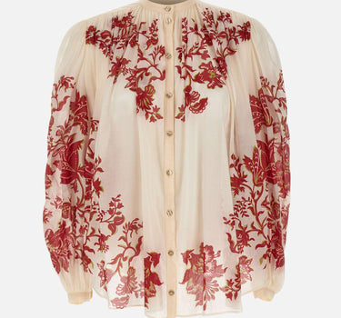 Camicia in cotone con stampa floreale WRIA0048 99SP5I8X0808 ETRO 