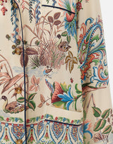 Camicia in twill con stampa flora e fauna WRIA0100 99SPSI4X0802 ETRO 