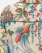 Camicia in twill con stampa flora e fauna WRIA0100 99SPSI4X0802 ETRO 