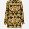Camicia lunga in seta con stampa floreale WRIA0103 AKI44X0812 ETRO 