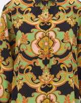 Camicia lunga in seta con stampa floreale WRIA0103 AKI44X0812 ETRO 