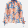 Blusa in seta con motivo floreale WRIA0107 99SA1Q8X0882 ETRO 