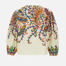 Blusa in cotone con stampa paisley floreale WRJA0088 99SP5I1X0800 ETRO 