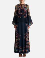 Blusa in seta con stampa paisley floreale WRJA0162 AKG23X0883 ETRO 