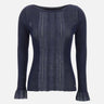 Maglia jacquard in misto cotone see-through WRKE0385 AQ329B0324 ETRO 