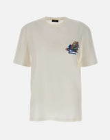 T-shirt con ricamo e Pegaso WRMA0005 AR477W4567 ETRO 