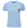 T-shirt con ricamo e Pegaso WRMA0006 AR473B0071 ETRO 