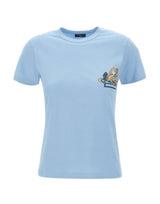 T-shirt con ricamo e Pegaso WRMA0006 AR473B0071 ETRO 