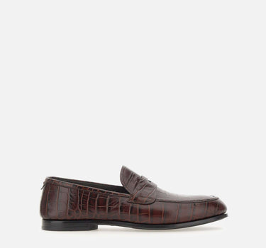 FABI Mocassini "Glove" BROWN Uomo 