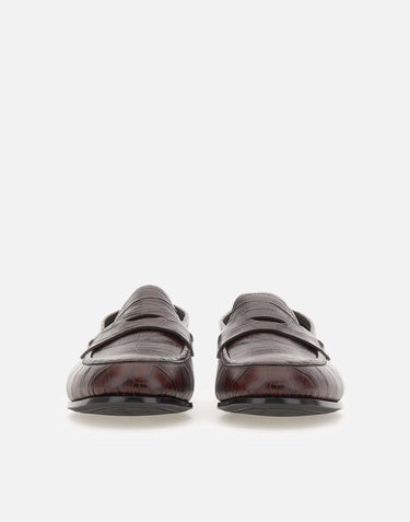 FABI Mocassini "Glove" BROWN Uomo 
