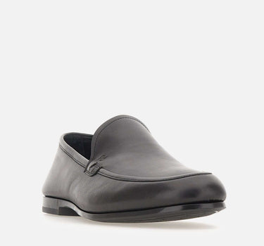 FABI Mocassini in pelle BLACK Uomo 