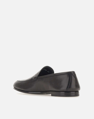 FABI Mocassini in pelle BLACK Uomo 