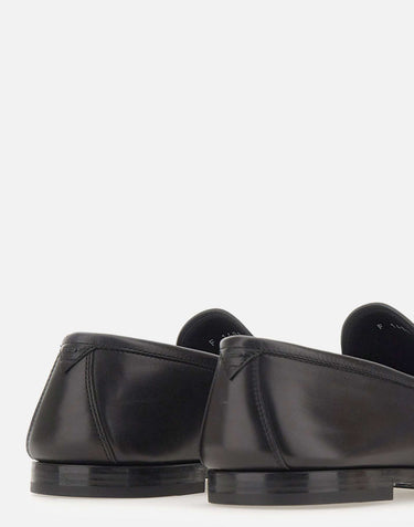 FABI Mocassini in pelle BLACK Uomo 