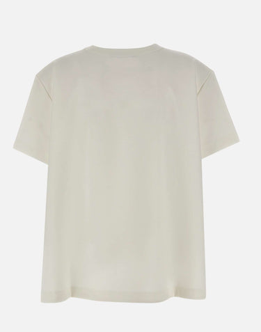 FABIANA FILIPPI T-shirt in jersey con taschino WHITE Donna 