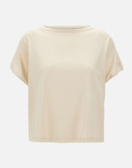 FABIANA FILIPPI T-shirt in jersey BEIGE Donna 