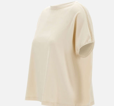 FABIANA FILIPPI T-shirt in jersey BEIGE Donna 