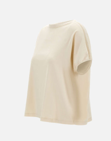 FABIANA FILIPPI T-shirt in jersey BEIGE Donna 