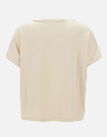 FABIANA FILIPPI T-shirt in jersey BEIGE Donna 