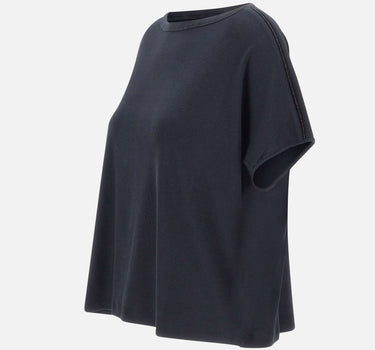 FABIANA FILIPPI T-shirt in jersey BLUE Donna 