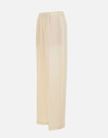 Pantalone in crepe de chine PAD276F336 M1870145 FABIANA FILIPPI 