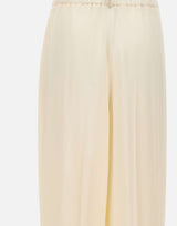 Pantalone in crepe de chine PAD276F336 M1870145 FABIANA FILIPPI 
