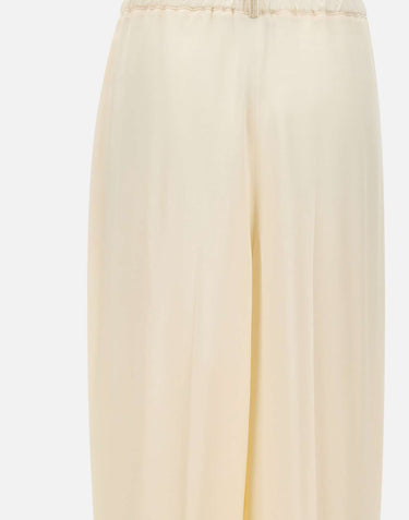 Pantalone in crepe de chine PAD276F336 M1870145 FABIANA FILIPPI 